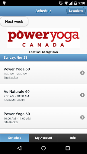 Power Yoga Canada Georgetown