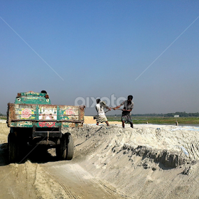 man @ work by Sk Amin - People Professional People