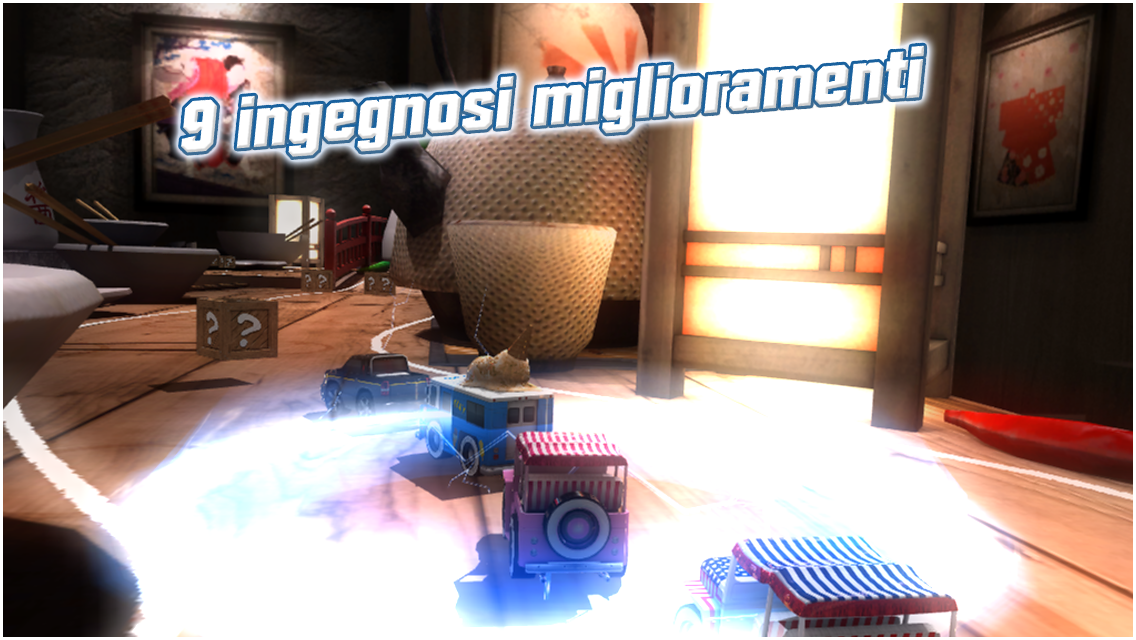  ANDROID   TABLE TOP RACING, super combattimenti su quattro ruote!!!!!