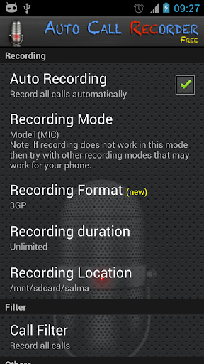 Free Call Recorder