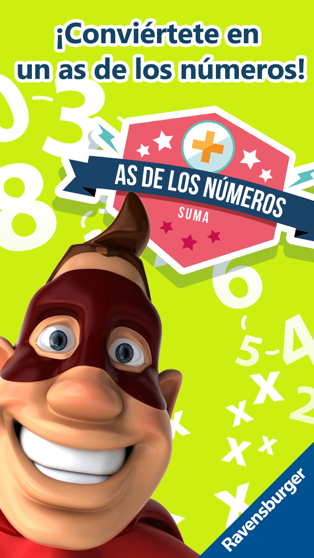 Android application Number Hero: Addition screenshort