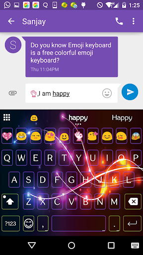 【免費個人化App】Electric Emoji Keyboard-APP點子