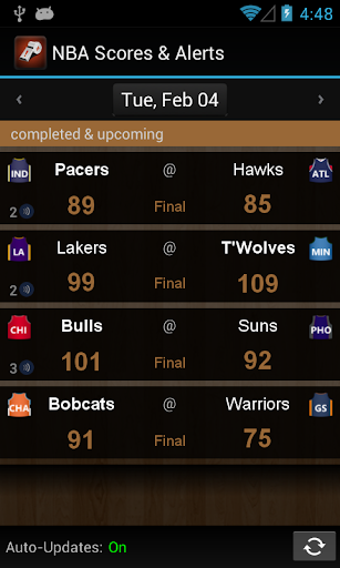 Sports Alerts - NBA edition