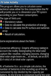 Free Download PV Solar Calculator APK