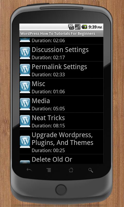 WordPress How To Tutorials Screen 2