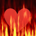 Heart on fire LWP logo