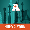 Nueva York guía mapa offline mobile app icon