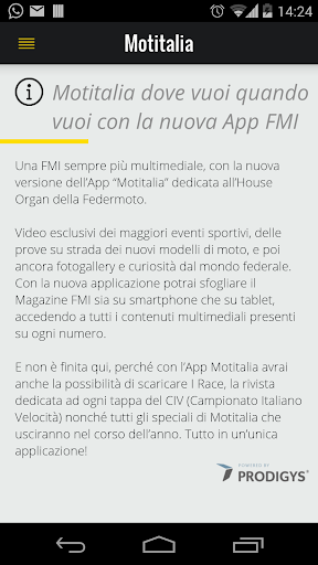 Motitalia - app ufficiale FMI