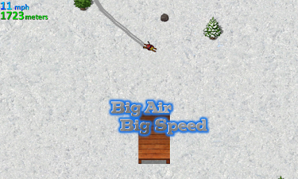 Down Hill Ski - Free poster 1