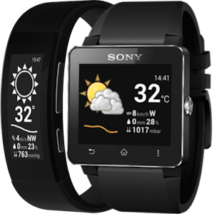 Smartweather For Smartwatch Weather App For Smartwatch 1 And 2 Smartband Talk And Headset Pro By Sony Android Weather Apps