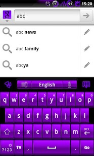 How to mod GOKeyboard Theme - DeepPurple 2.0 unlimited apk for bluestacks