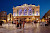 The Place de la Comedie, home of The Opéra national de Montpellier Languedoc-Roussillon opera company in Montpellier, France.