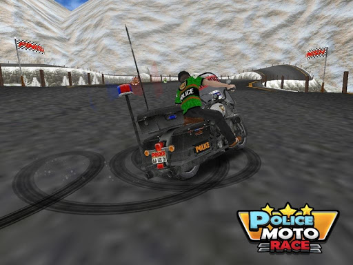 【免費賽車遊戲App】Police Moto Race ( 3D  Games )-APP點子