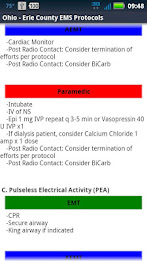 Ohio Erie Co. EMS Protocols poster 2