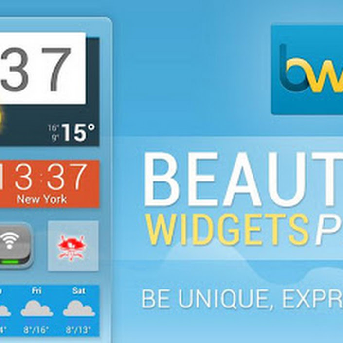 Android Apps - Beautiful Widgets v5.2.3 Beta3