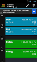 My Class Schedule: Timetable poster 8