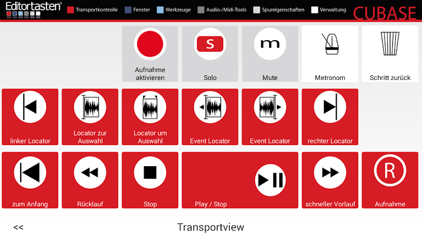Cubase Remote Controller Screen 3