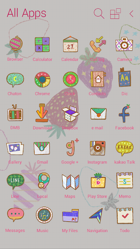 【免費個人化App】Sweet strawberry_ATOM theme-APP點子