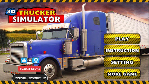 3D Trucker Transport Simulator