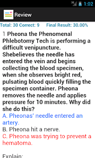 Certified Phlebotomy Test Prep Screenshots 3
