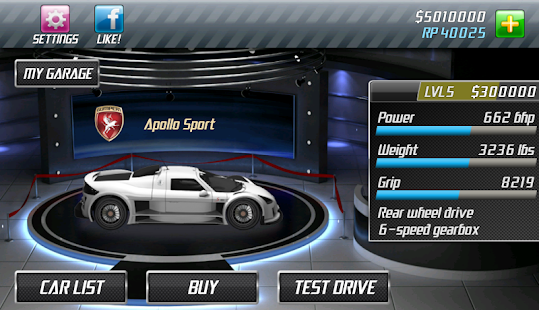 Drag Racing MOD [Hacked] v1.7.50 Download  Android Racing Game