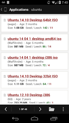 Kat Search Kickass Torrents Androidアプリ Applion