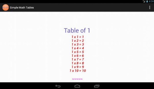 How to get Simple Math Tables Multiply 2.0 mod apk for android