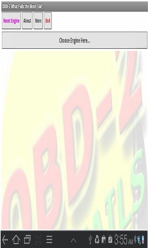 OBD2 What Fails Most (GM) Screen 1