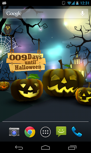 Halloween 3D Live Wallpaper