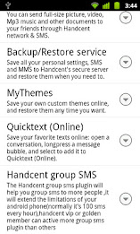 Handcent GroupSMS Plugin 9 poster 1