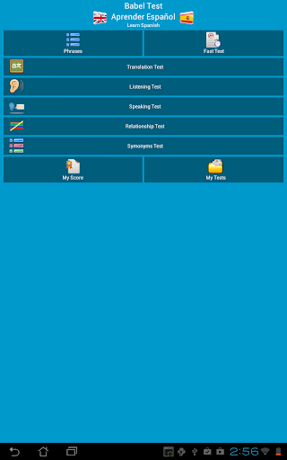 BABEL Test - Learn Spanish