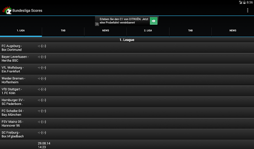 Bundesliga Results