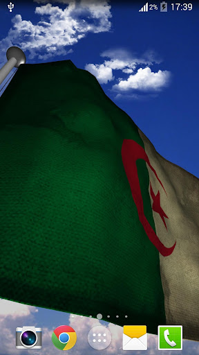 【免費個人化App】Algeria Flag - LWP-APP點子