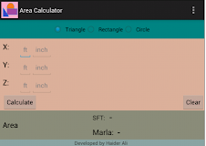 Area Calculator
