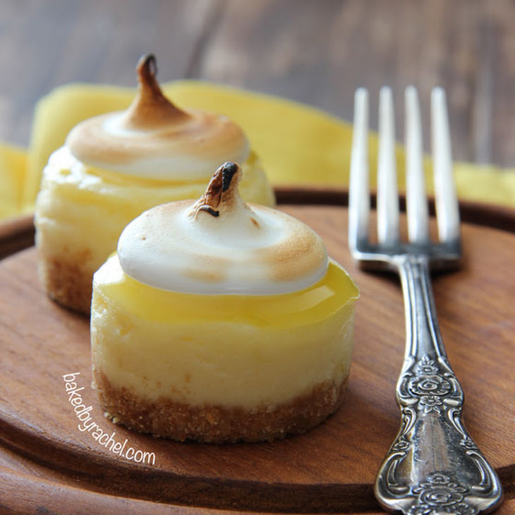 Mini Lemon Meringue Cheesecakes Recipe | Yummly