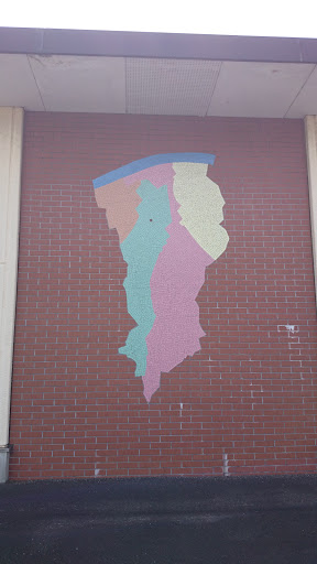 神門コミュニティセンタータイル壁画
