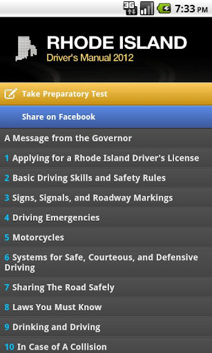 Rhode Island Driver Manual 0$