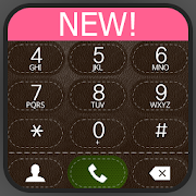 exDialer A-Brown Leather theme