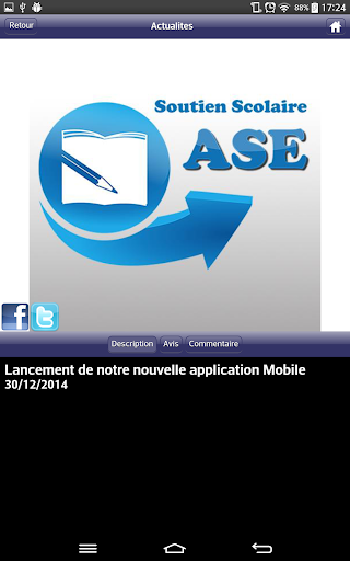 【免費教育App】Soutien Scolaire ASE-APP點子