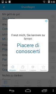 Italienisch Übersetzung Screen 3
