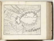 Plattegrond van Brussel, ca. 1693-1696