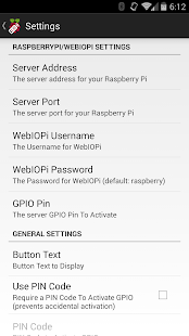 Lastest WebIOPi Remote APK