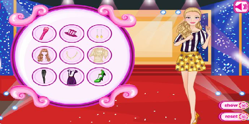 Dress up fashion girl to host