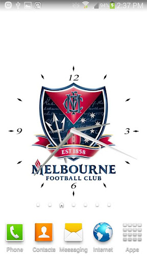 Melbourne FC Analog Clock