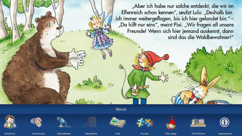 Pixi „Pixi trifft eine Elfe“ Screen 3