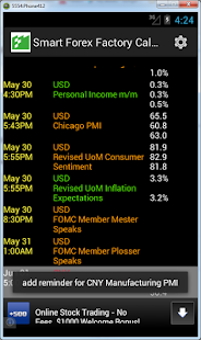 F!   orex Factory Calendar Android App - 