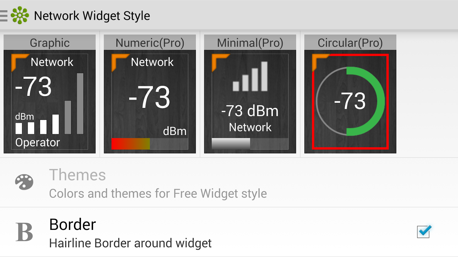 Network Signal Strength screenshot