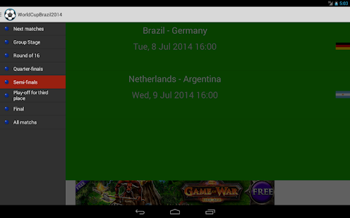Football World Cup - Brazil 2014(圖4)-速報App