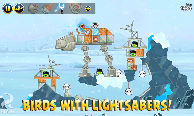   Angry Birds Star Wars: captura de tela 