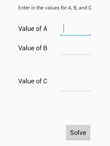 Quadratic Formula Calculator